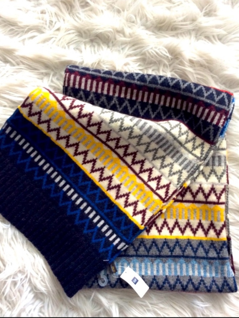 NWT Gap Men’s Wool Knit Scarf